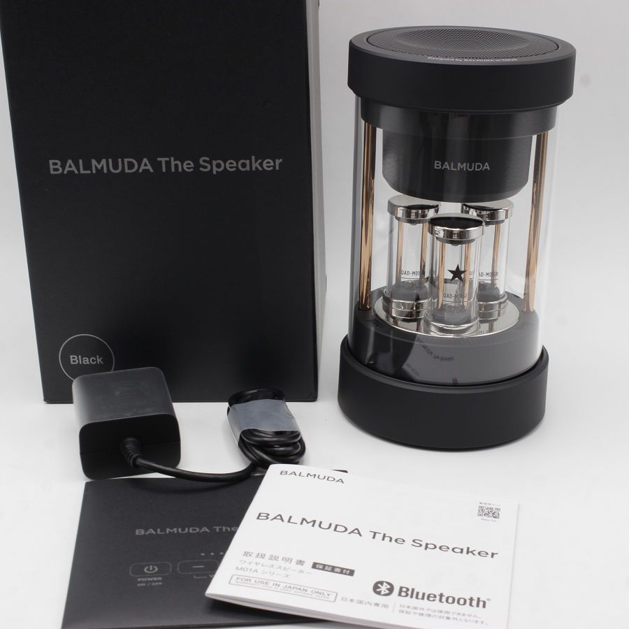 新品未開封 BALMUDA M01A-BK BLACK - アンプ