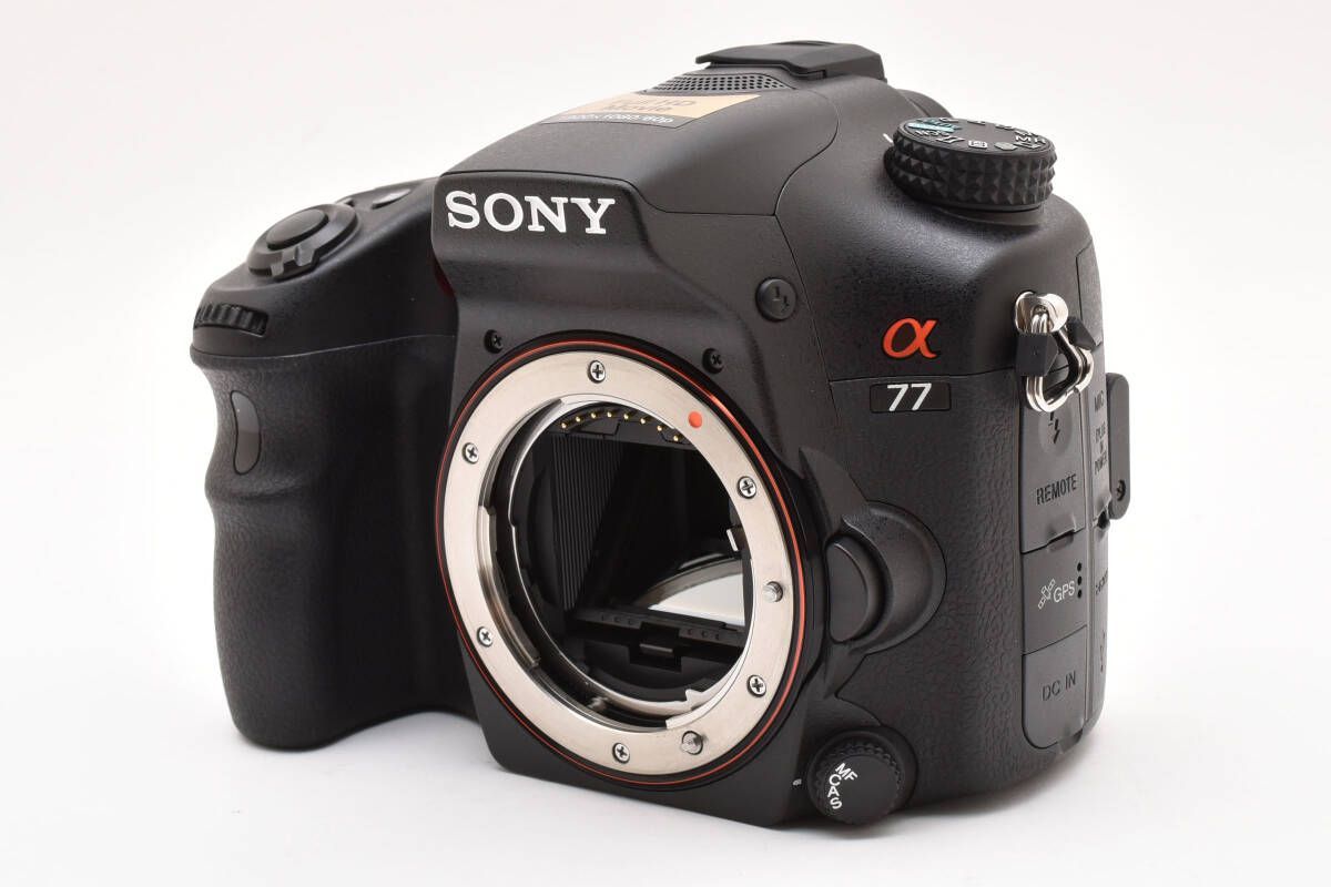 ☆訳あり美品☆ソニー SONY α77 ボディ SLT-A77V #2943W07821