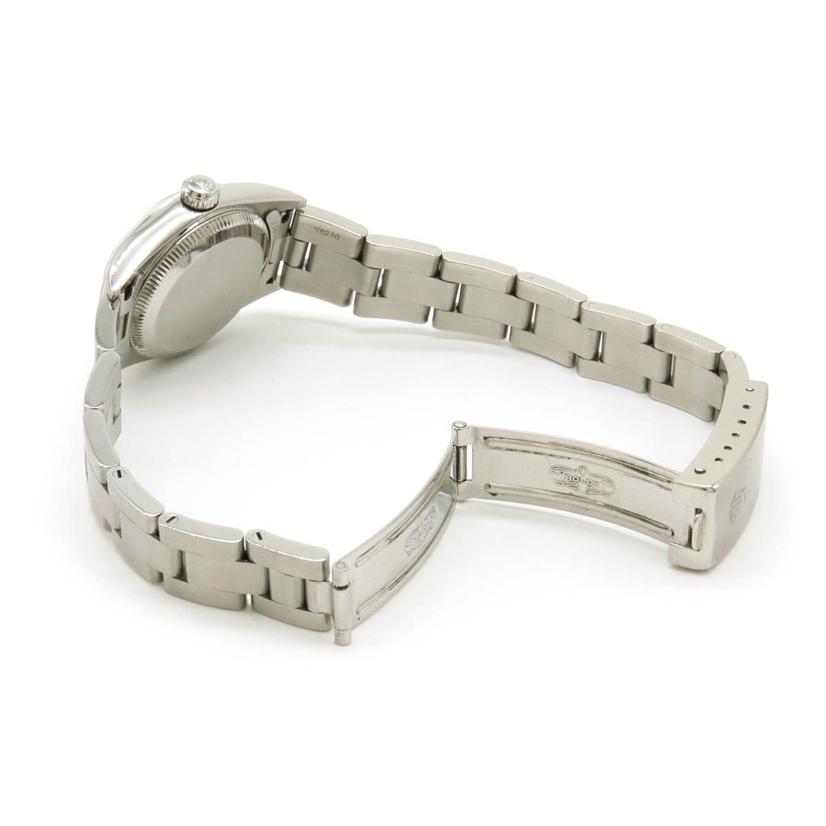 ROLEX ロレックス オイスターパーペチュアル シルバー文字盤 SS