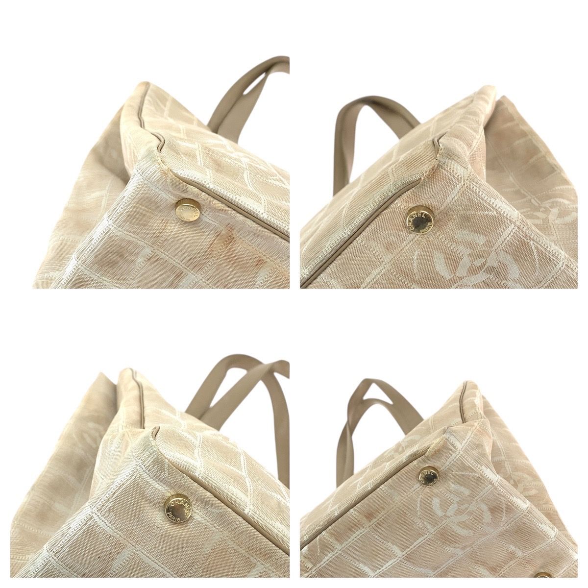 CHANEL シャネル ニュートラベルライン ニュートラトートMM ベージュ  