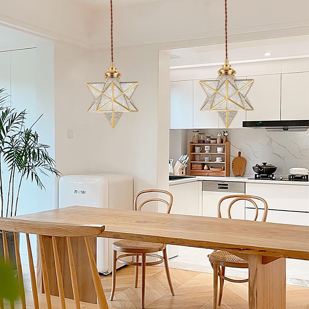 新着商品】Cerdeco 幻想的に広がる星のシルエット ペンダントライト