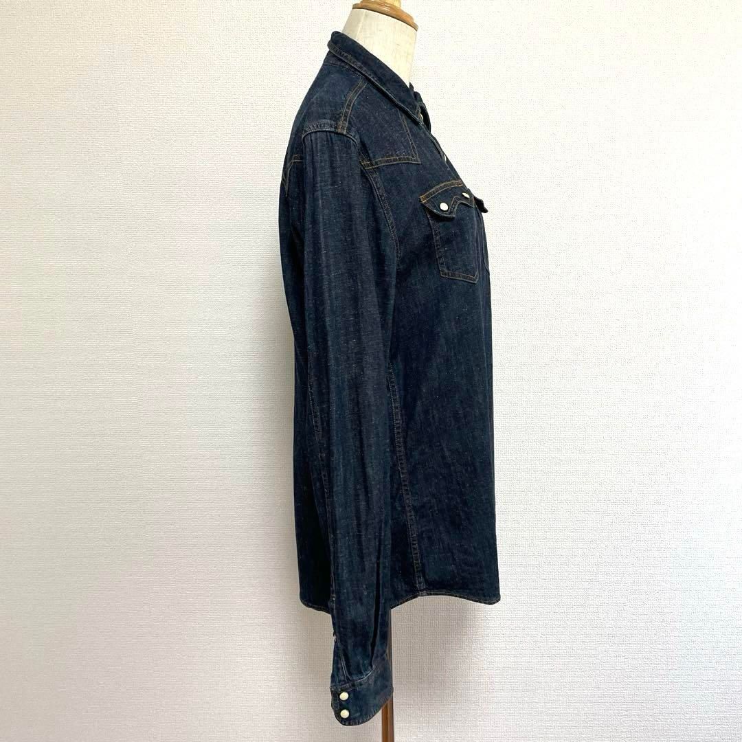 スコッチアンドソーダ！デニムシャツ！ダークブルー！L！新品未使用！ スコッチアンドソーダ デニムシャツ ウエスタンシャツ SCOTCH \u0026 SODA