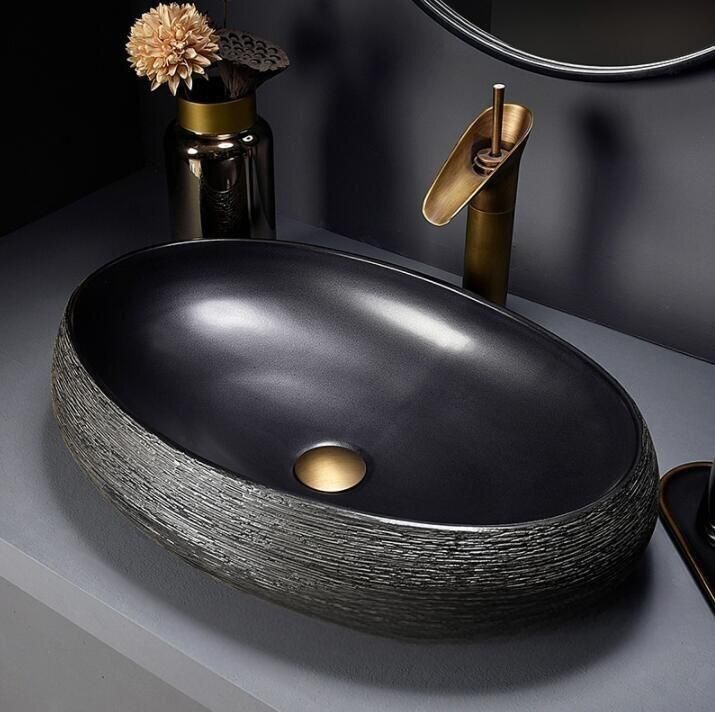 洗面ボール 陶器 手水鉢  手洗器 手洗い鉢 洗面器 蛇口 楽天市場】A010114人気洗面台 洗面ボウルセット 洗面ボール 陶器 手