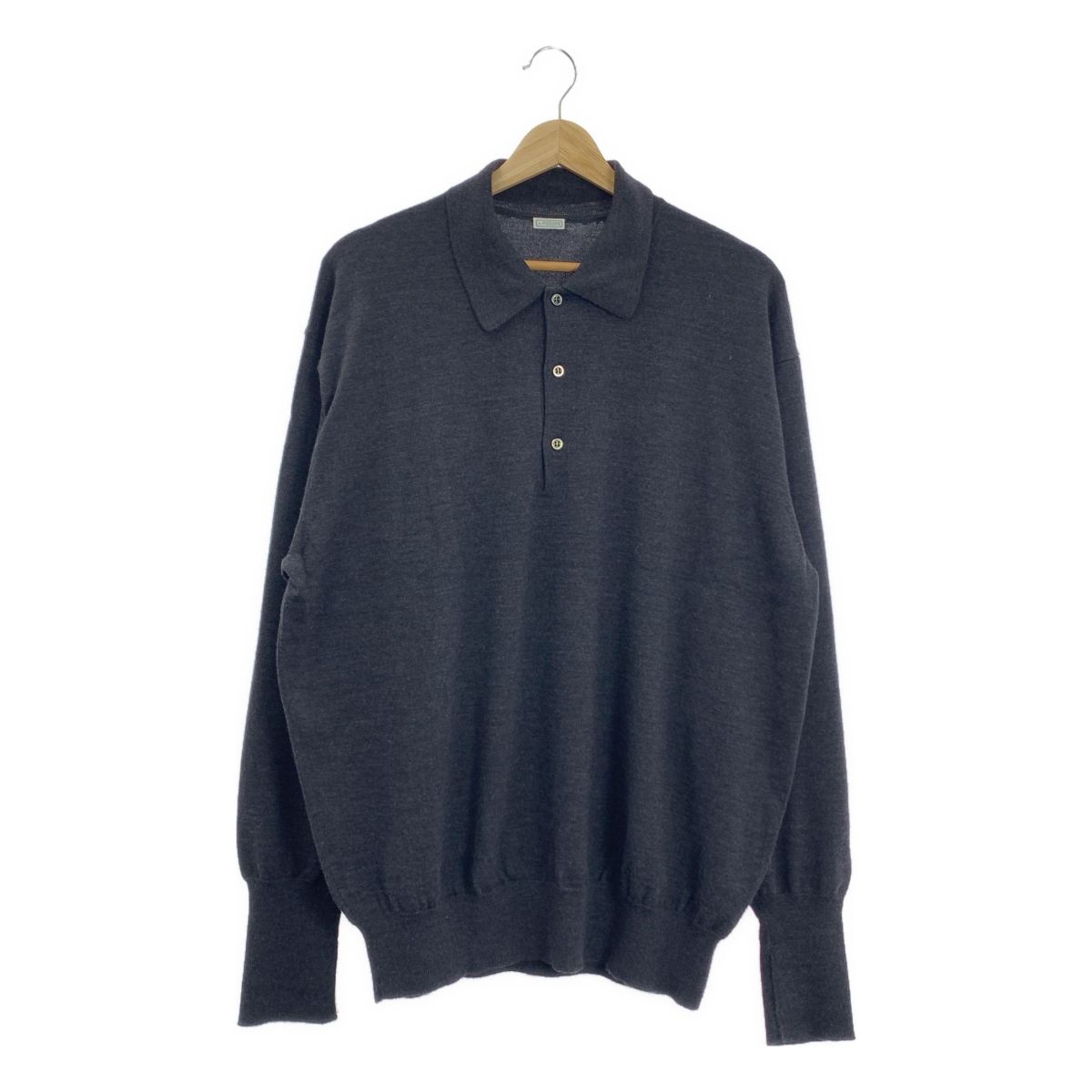 美品】 A.PRESSE / アプレッセ | 2022AW | L/S Knit Polo Shirt