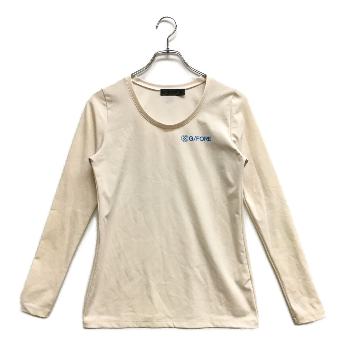 coco 中古 ジーフォア G/FORE レディース 長袖シャツ 38(M) 系 オフホワイト  クルーネック インナー 中古 レディース ジーフォア G/FORE 長袖シャツ 38(M) 系 オフ