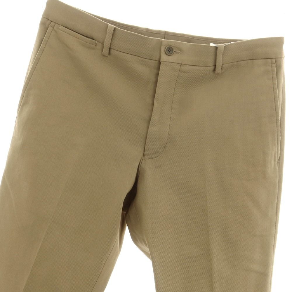 D'URBAN ベージュ スラックス 新品タグ付き 中古】ダーバン D'URBAN ストレッチ コットンポリエステル