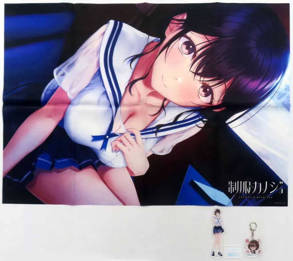 人気セール，品質保証 【中古】グッズセット [単品] 3大特典セット 「PS4/Switchソフト/PCソフト 制服カノジョ ゲーマーズ限定版 みお先輩セット」 同梱特典 その他