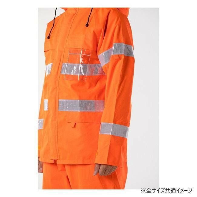  コヤナギ レインウェア 防災レイン 911 オレンジ 3 L レインコート 小物