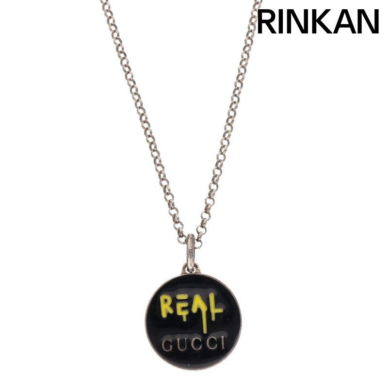 GUCCI グッチ ネックレス トップ ゴースト リバーシブル REAL GUCCI グッチ ネックレス トップ ゴースト リバーシブル REAL