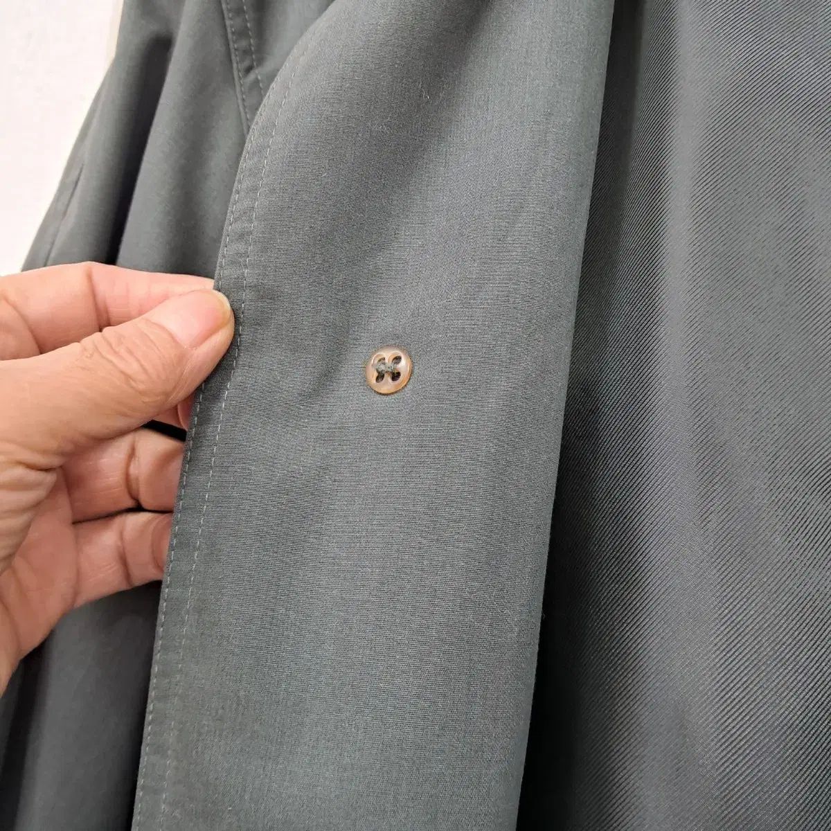 コーロンスポーツ ARPEGGIO ブラック ロング トレンチ コート KANDAIZUMI_COM