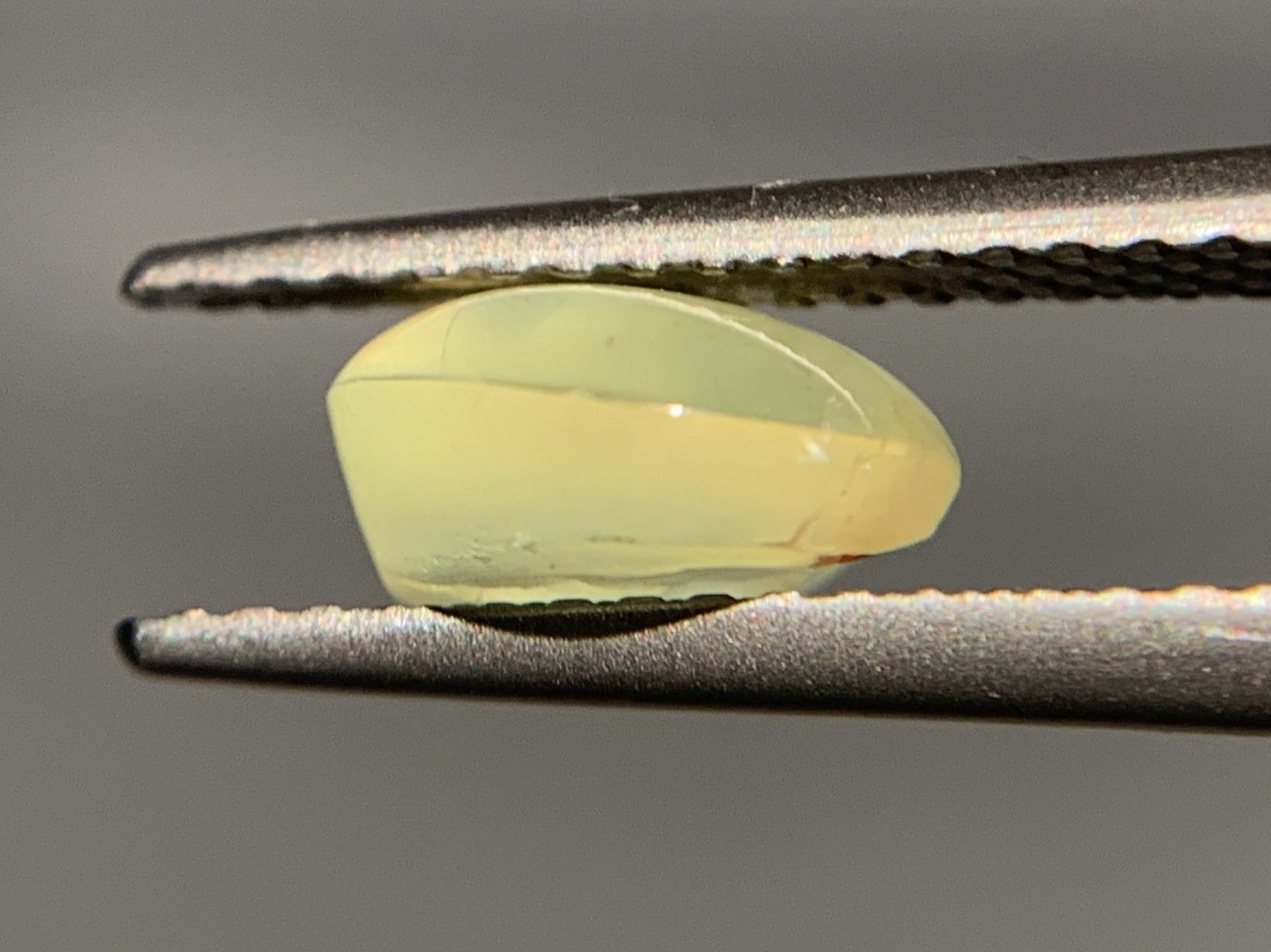 クリソベリルキャッツアイ 2.259ct 宝石ソーティング付き 7.5㎜×7.3 