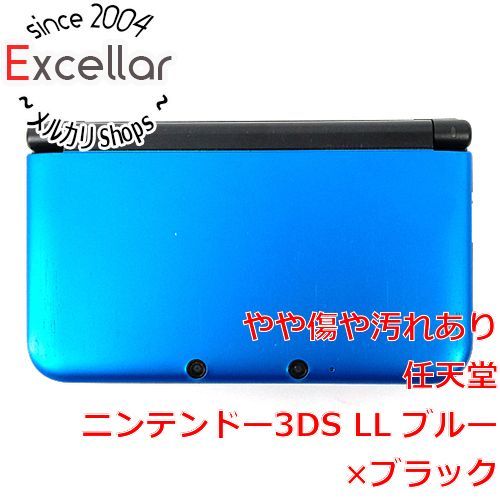 bn:1] 任天堂 ニンテンドー3DS LL ブルーXブラック SPR-S-BKAA 本体のみ 本体いたみ - メルカリ