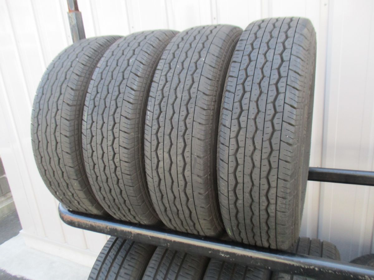 165|80R13 90|88N LT ブリヂストン RD-613 STEEL 2025年製 4本 T53340307 インボイス領収書発行