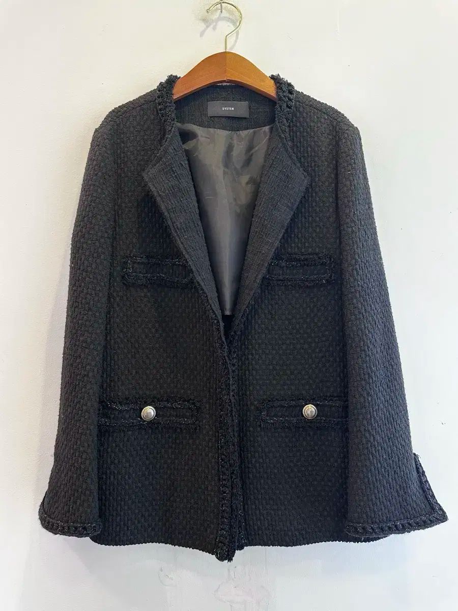 55 66 The HANDSOME SYSTEM システム ツイード ジャケット 販売しています