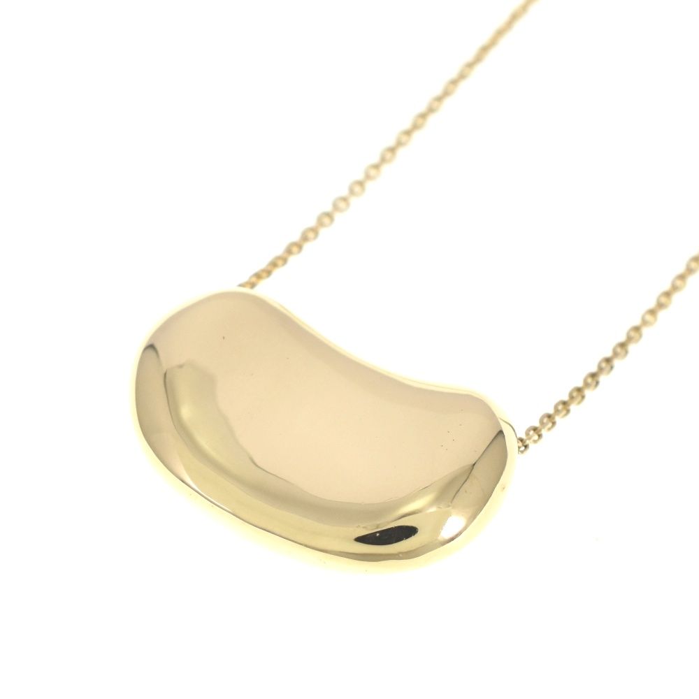 ティファニー TIFFANY&Co. ビーンズ ネックレス K18YG