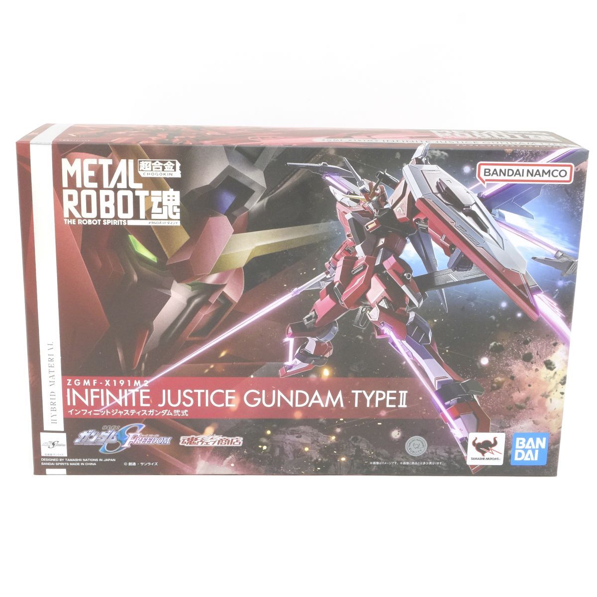 L ROBOT魂 インフィニットジャスティスガンダム弐弍 新品未開封 開封)L 