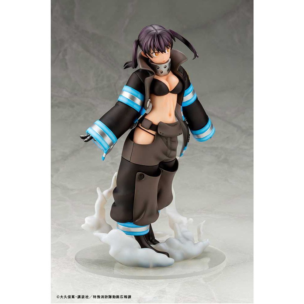 KOTOBUKIYA - ARTFX J 環古達 「炎炎ノ消防隊」【特典　ネコマタエフェクトパーツ】 Amazon.co.jp: 炎炎ノ消防隊 ARTFX J 環古達 フィギュア