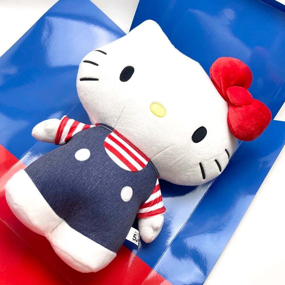 ハローキティ 特賞 BIG ぬいぐるみ ハローキティ BIGぬいぐるみ 特賞 未使用｜Yahoo!フリマ（旧