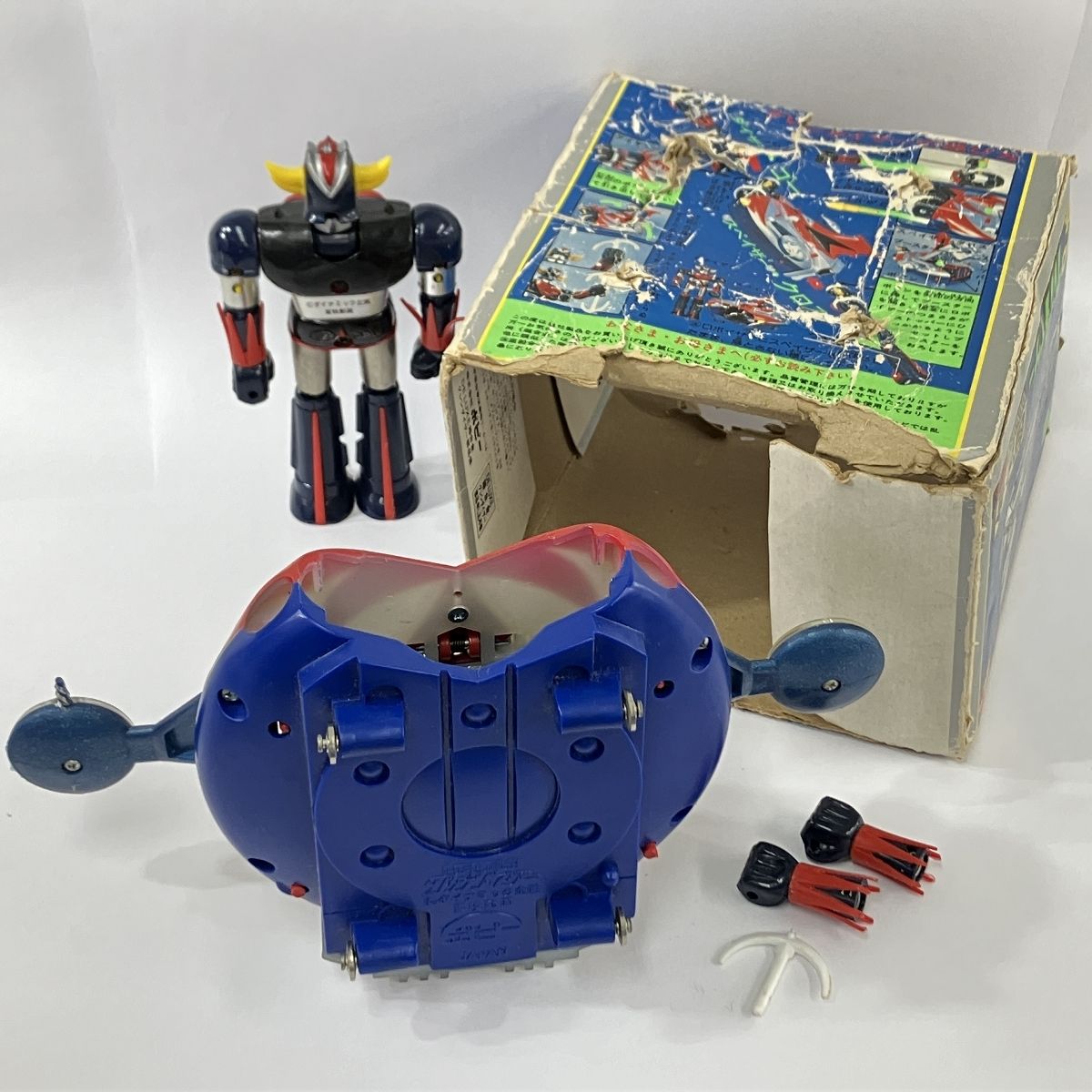 ポピー デラックス 超合金 UFOロボ グレンダイザー スペイザー 永井豪 スーパーロボット 中古 訳有 N9138290 - メルカリ