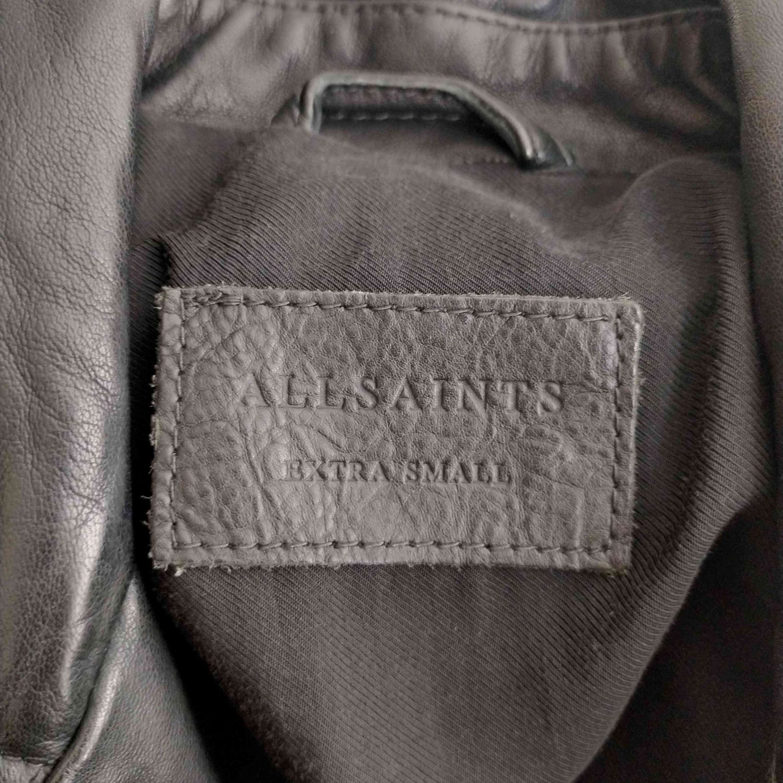 オールセインツ ALLSAINTS Muir Leather Biker Jacket メンズ import