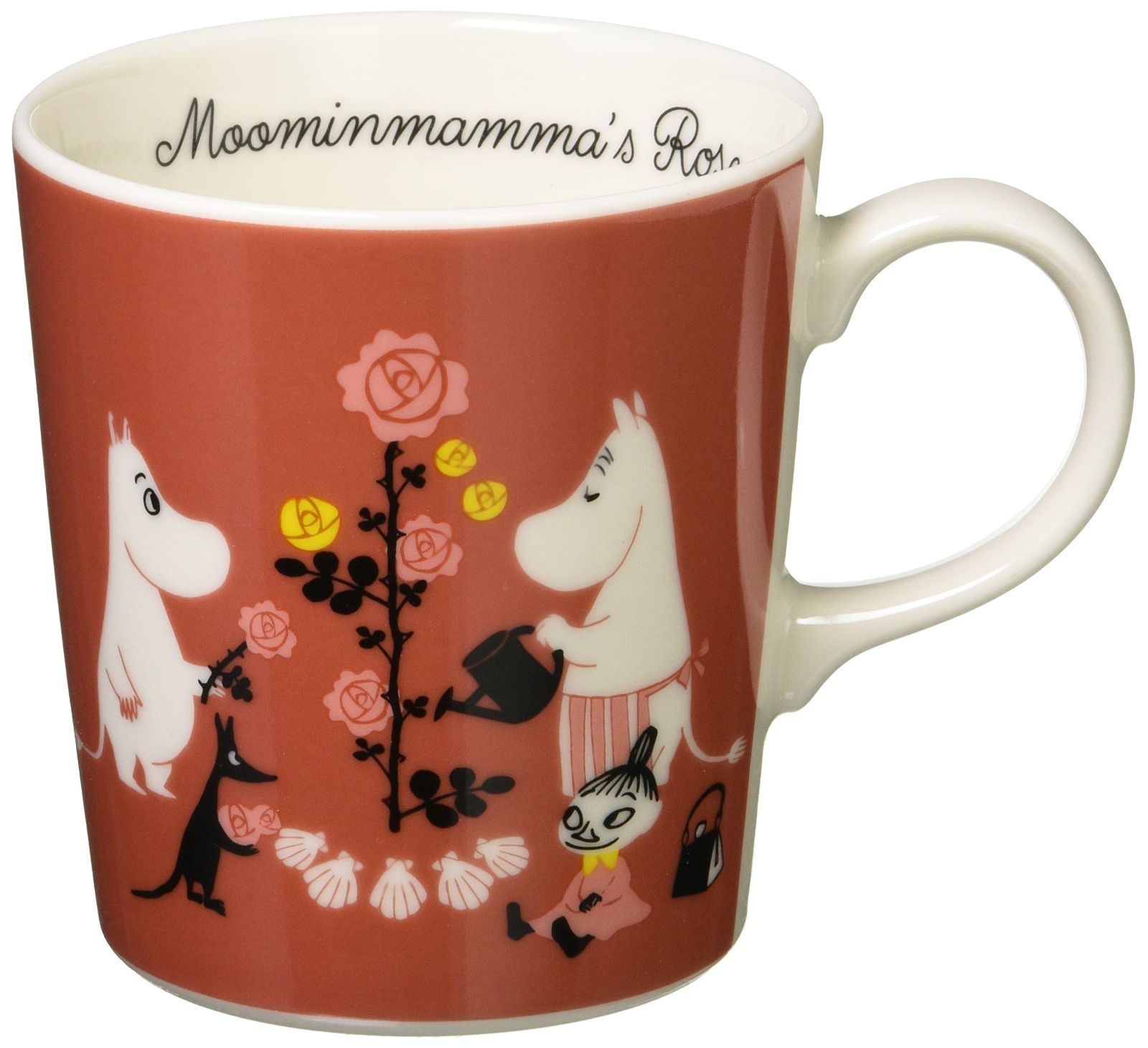 特価商品】「 Moominmama's Rose (ムーミン) 」 マグカップ レッド 約