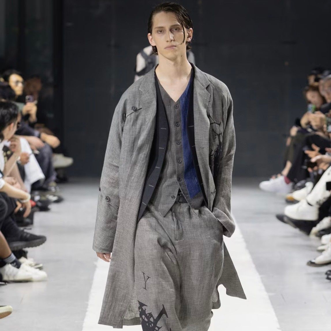 Yohji Yamamoto POUR HOMME ヨウジヤマモトプールオム 24SS PATTERNED