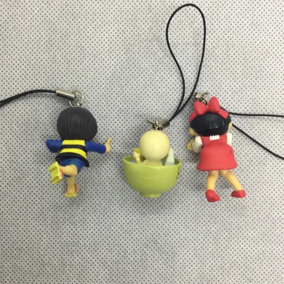 ゲゲゲの鬼太郎 フィギュア ストラップ 3体セット - メルカリ