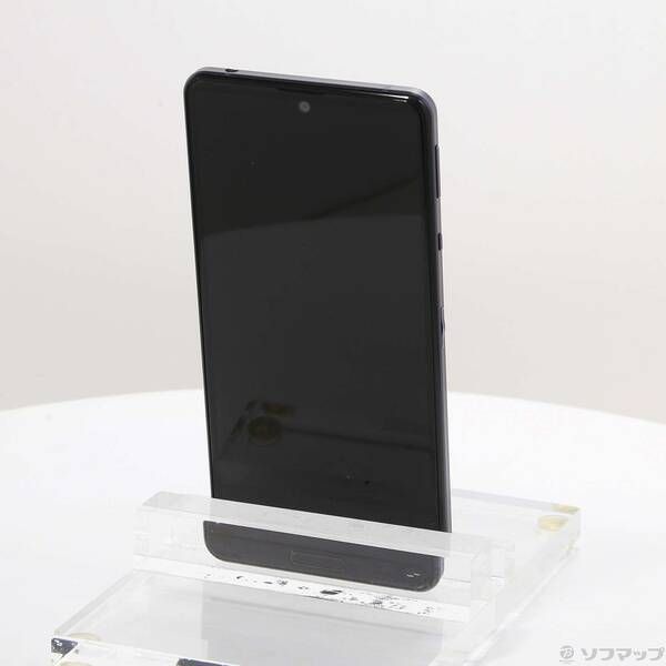 中古品〕 AQUOS sense5G 64GB スカイブルー SH-53A docomoロック
