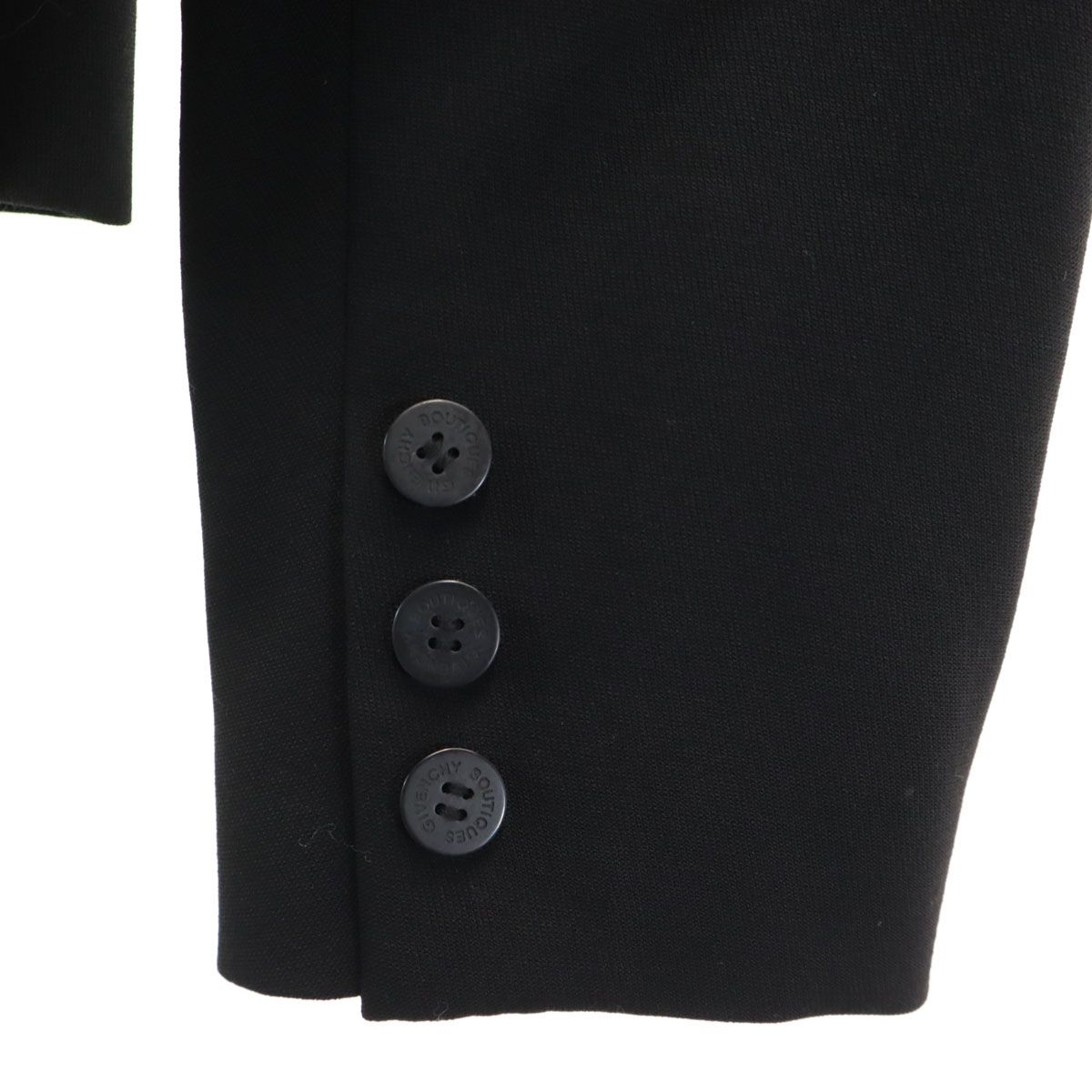 Givenchy ジバンシー 日本製 ウールジャケット 36 ブラック