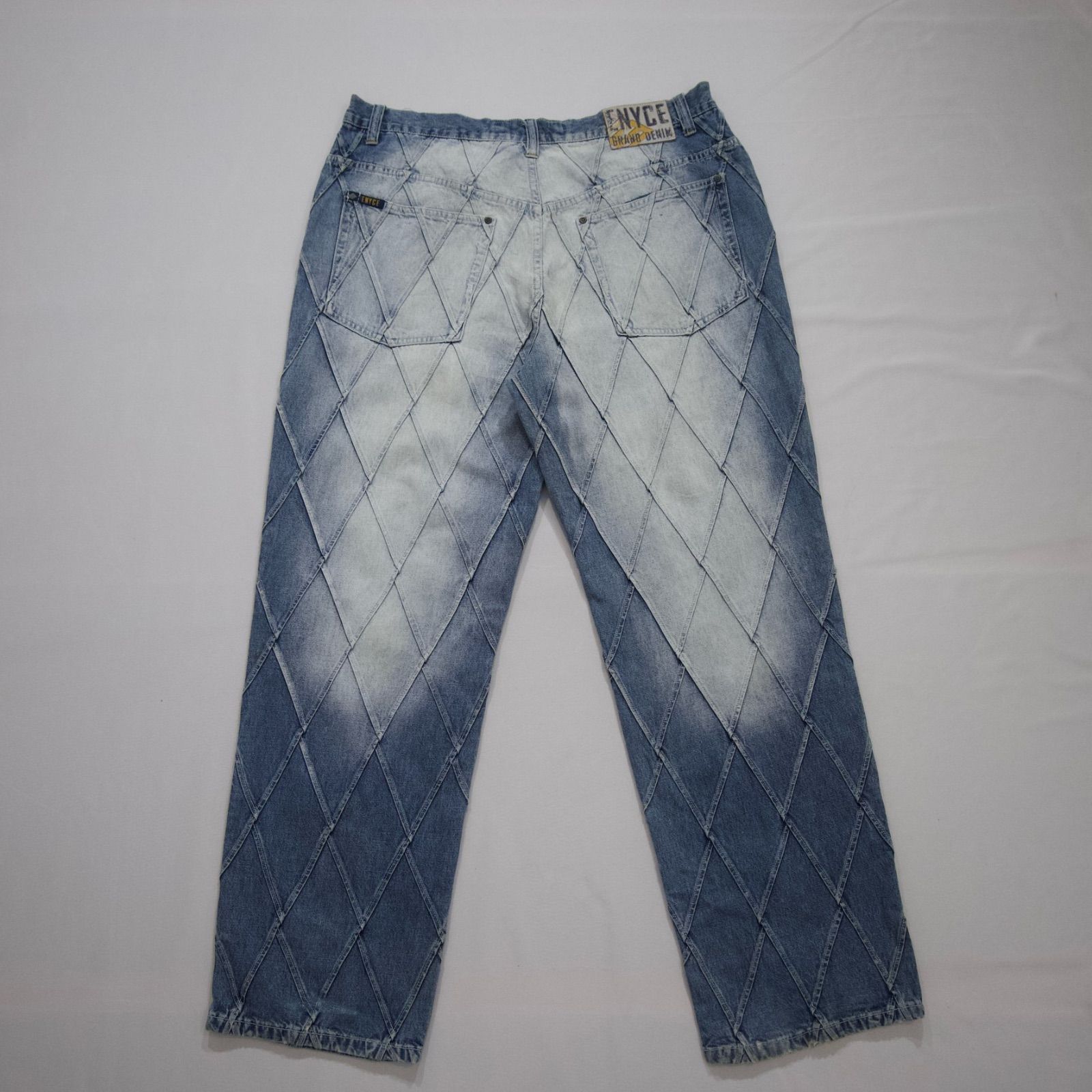Enyce W40 Panel Seem Switching TSUGIHAGI Baggy Denim エニーチェ 40 