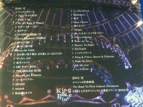 King & Prince / DVD / King & Prince First Concert Tour 2018