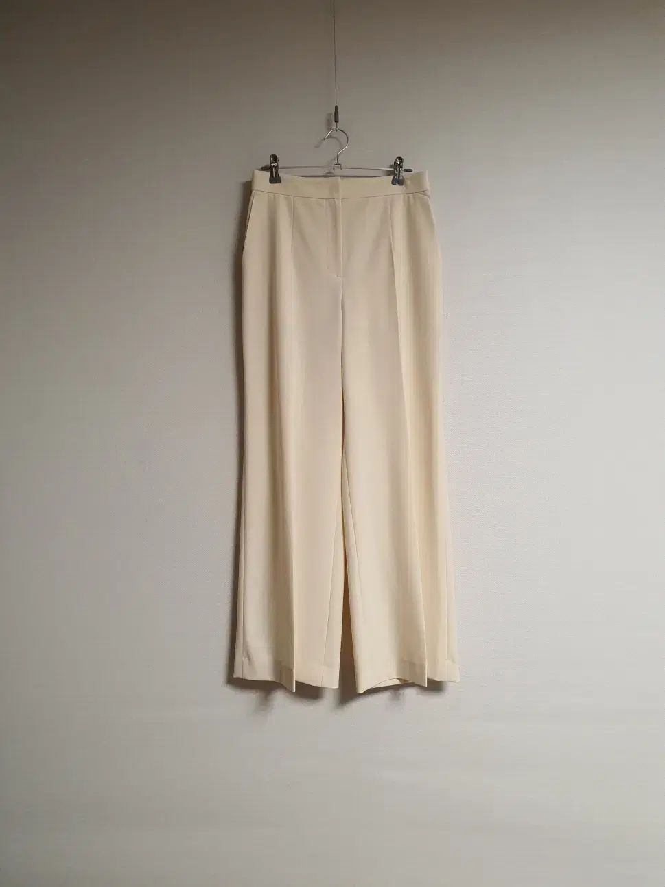 MINE マイン mine クリーム ワイド スラックス パンツ 44 サイズ 正規品