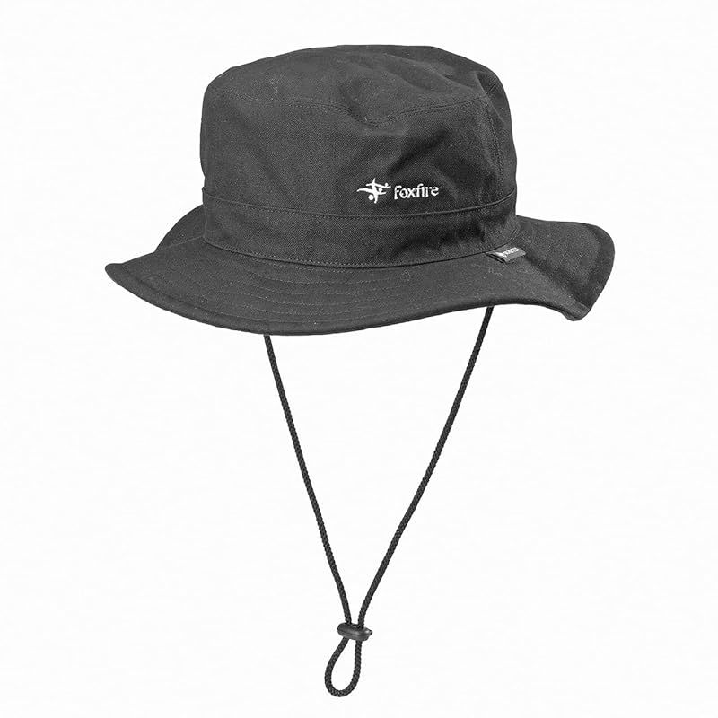 フォックスファイヤー キャップ GORE-TEX 採用 防水 ワイルドキャンパーズ ハット ブラック Ｌ 1