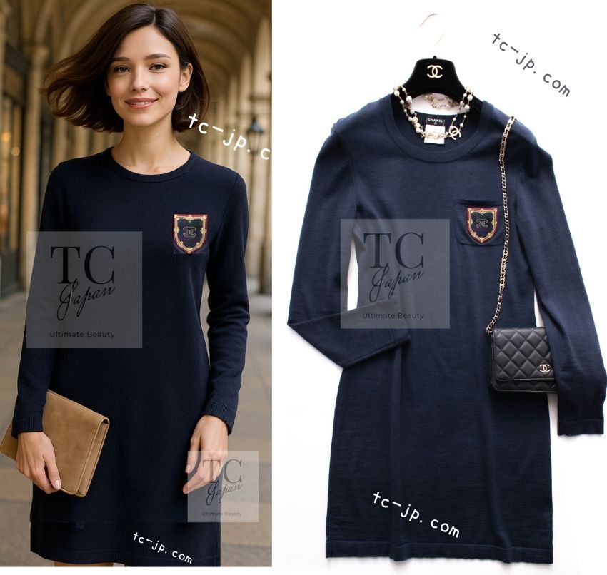 シャネルワッペンシリーズワンピース