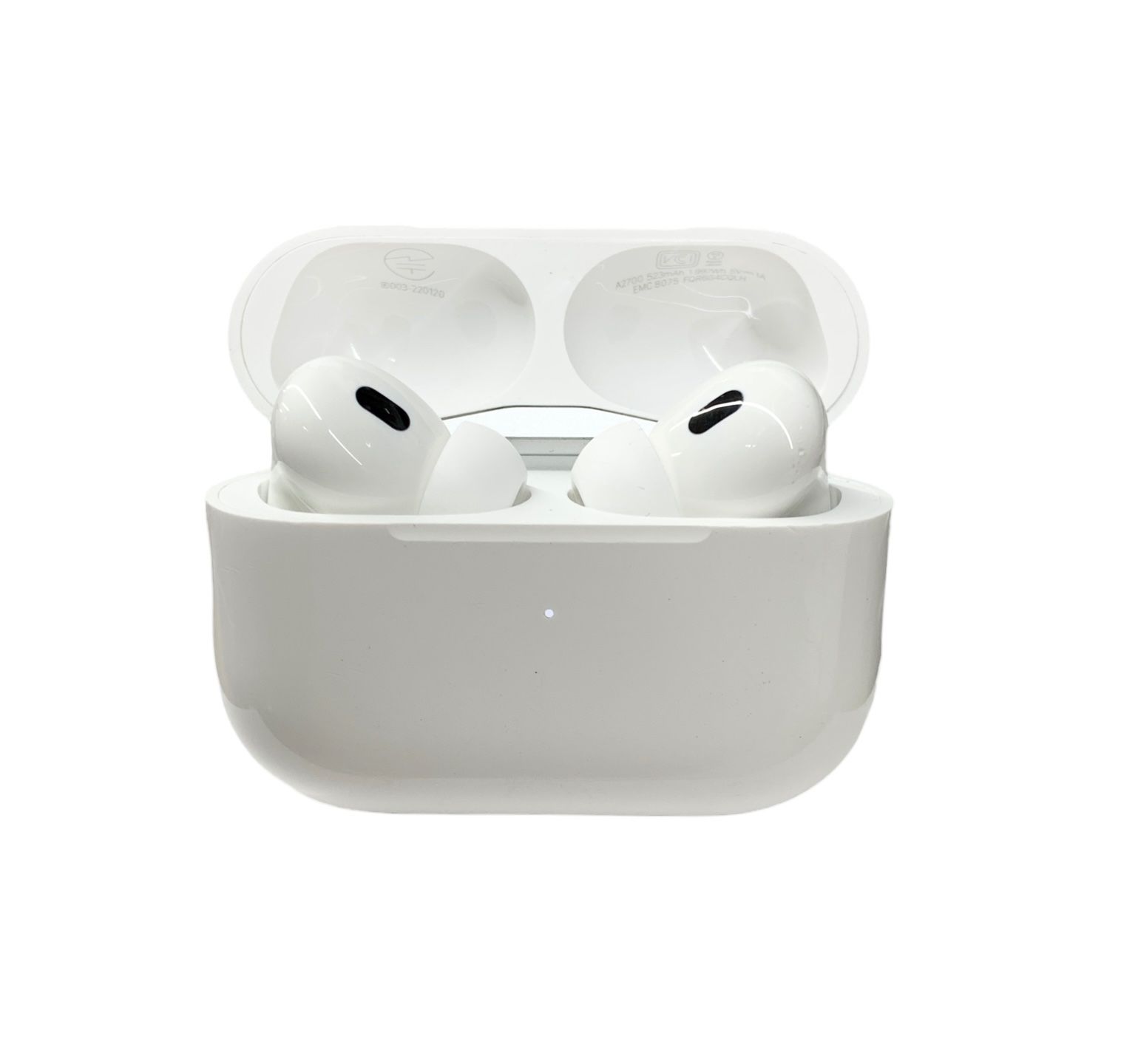 Apple (アップル) AirPods Pro エアポッズ プロ 第2世代 2022発売 ワイヤレスイヤホン MQD83J/A ホワイト 家電/025  - メルカリ