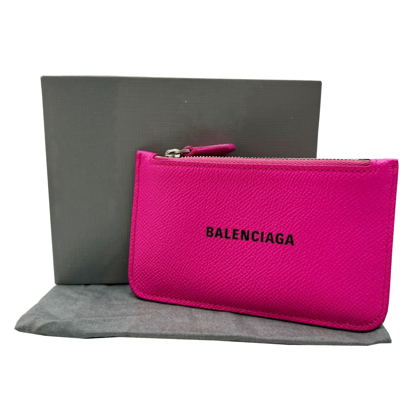 BALENCIAGA バレンシアガ ロゴ カードホルダー コインケース カード 