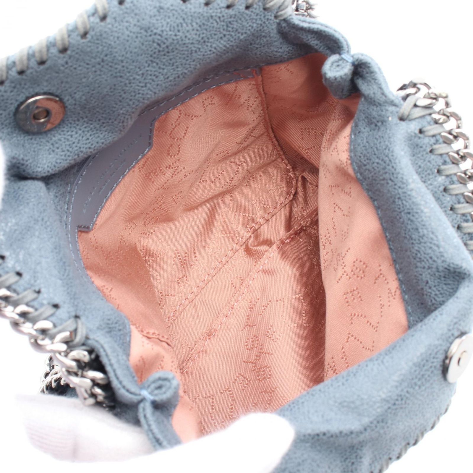 STELLA McCARTNEY ファラベラタイニー グレー ショルダーバッグ