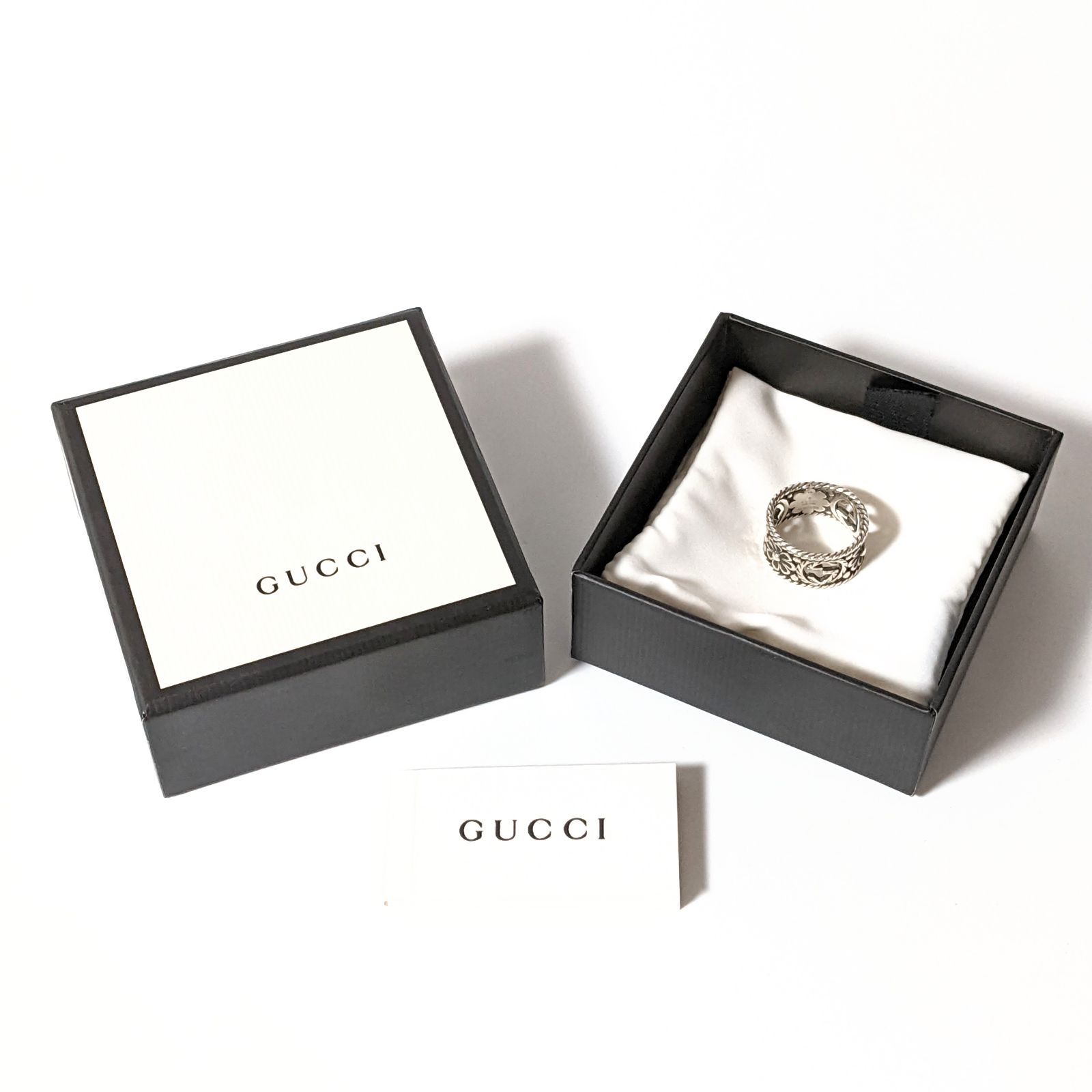 希少✨グッチ 指輪　リング　13号　インターロッキング　ワイド　フラワー gucci フラワー リング」の人気商品一覧 | 安い商品を通販サイト