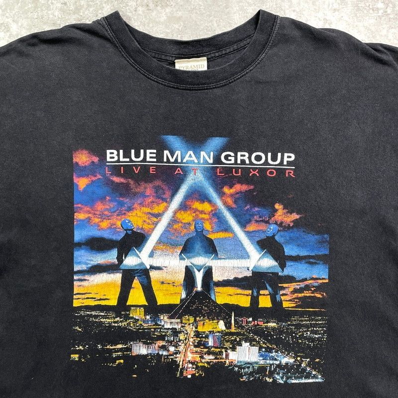 2000年代 BLUE MAN GROUP Tシャツ 00年代 BLUE MAN GROUP ブルーマングループ アーティスト プリントT