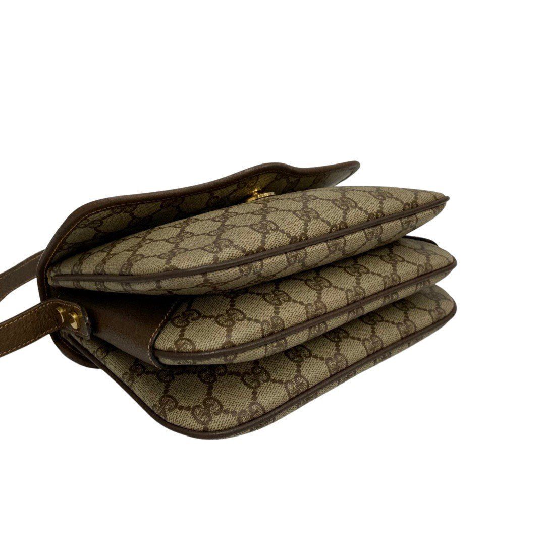 極 美品 GUCCI オールドグッチ ヴィンテージ シェリーライン GG ロゴ