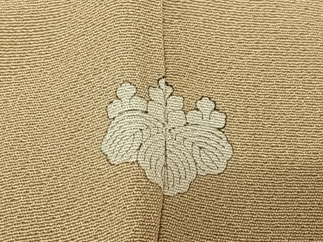 平和屋着物○上質な色無地 榛色 正絹 逸品 AAAY6672zg - メルカリ