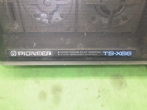 中古】置き型スピーカー パイオニア TS-X66 2点 - メルカリ