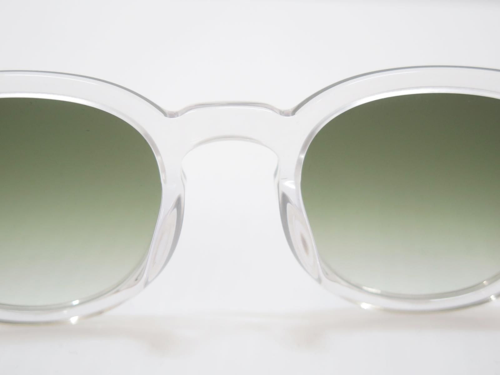 SIMMP シンプ SIMMP Sunglasses Crystal Green サングラス 度なし 美品 