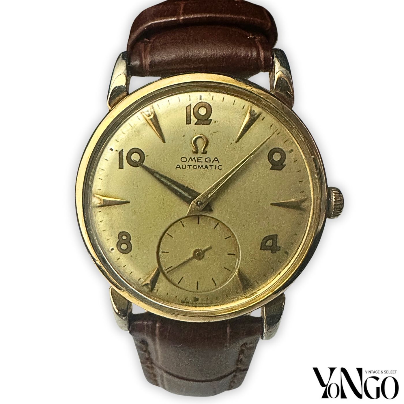 OMEGA ヴィンテージ オメガ 32mm 2402-02 自動巻き ハーフローター