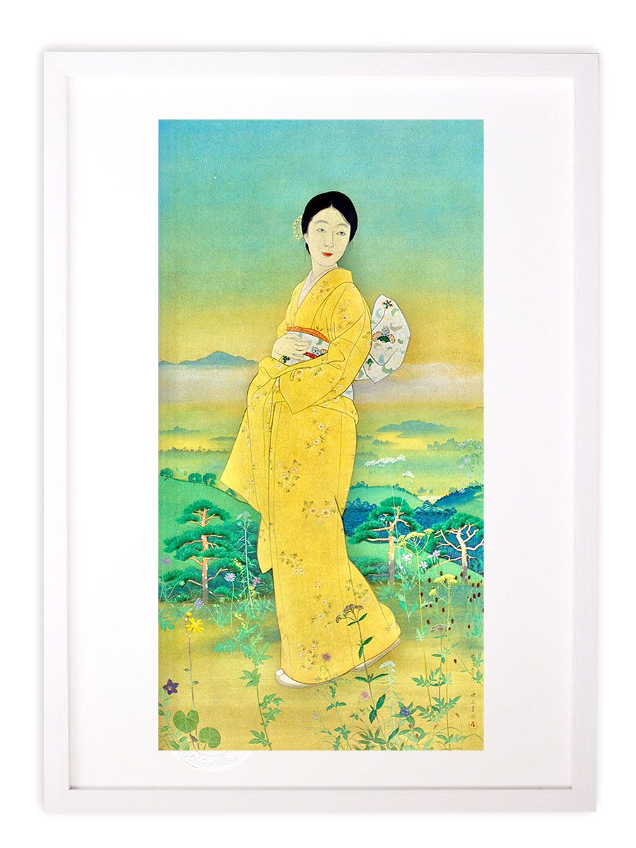 複製】大塚工藝社 狩野芳崖 悲母観音 限定300部 絹本 掛軸 【MA704