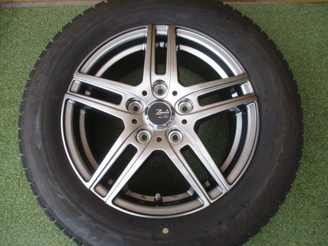 み ゼイスト VS-1 185 65R15 スタッドレスタイヤ４本SET CR-Z フリード 5穴車 スイフトスポーツ