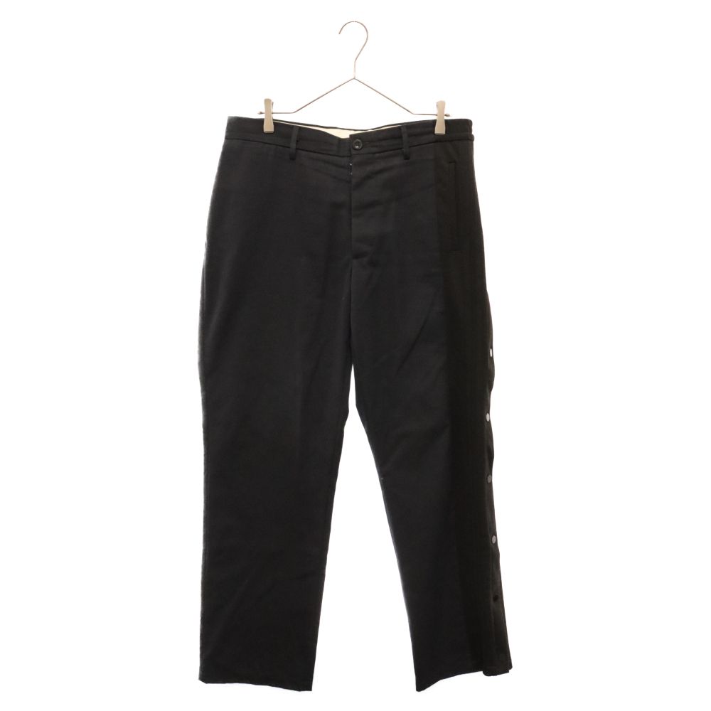 margiela パンツ Maison Margiela サテン ワイドパンツ | ブラック | FARFETCH JP