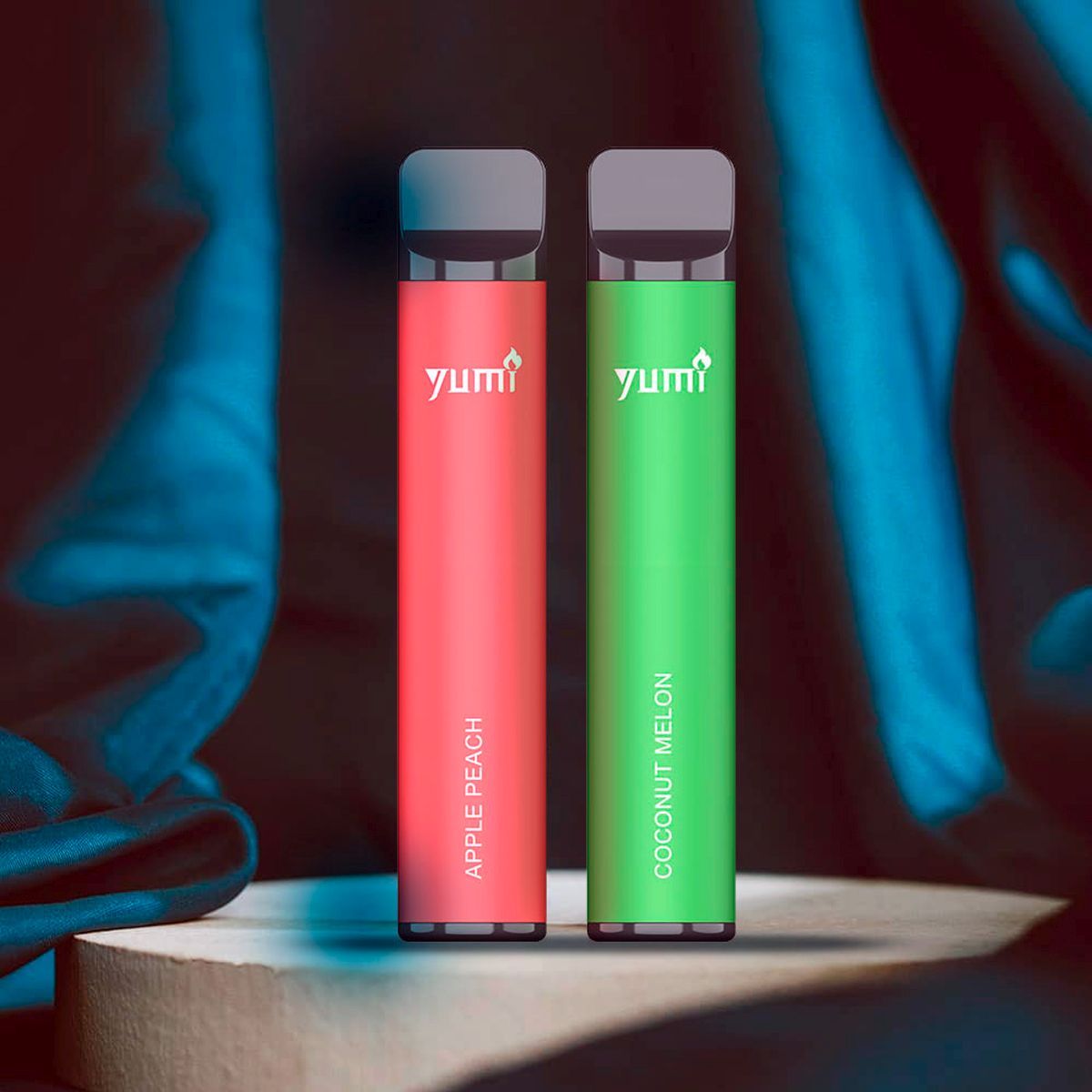 電子タバコ タール0 ニコチン0 Yumi Bar 1500 Disposable Kit 850mAh