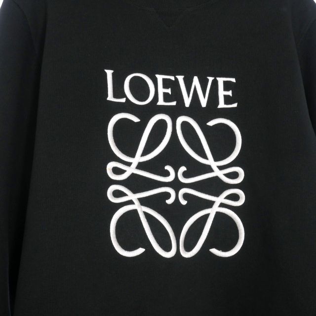 ロエベ LOEWE アナグラム刺繍 クルーネックスウェット