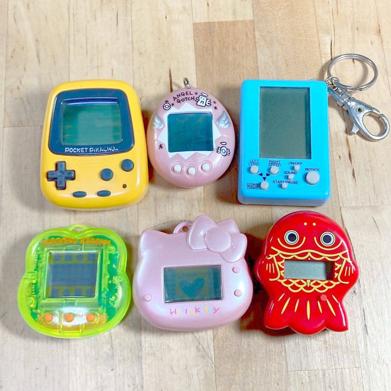 起動 済 レトロ液晶ゲーム ピカチュウ他